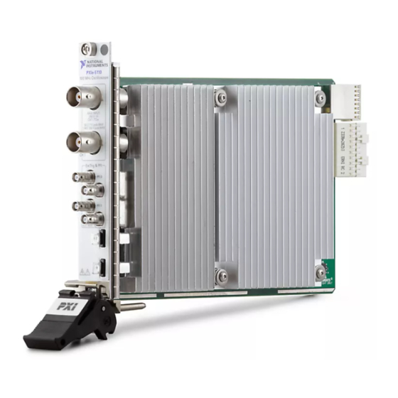 NI PXIe-5110 Calibration Procedure