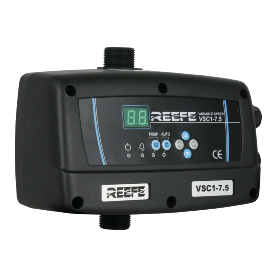 Reefe VSC1-7.5 Exploded View & Instruction Manual