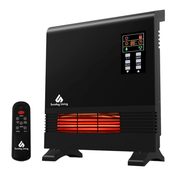 Sunday Living IPH-01S Space Heater Manuals