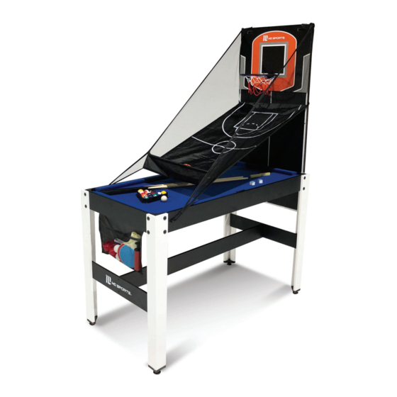 User Manuals: MD SPORTS CB048Y21043 4-In-1 Combo Table