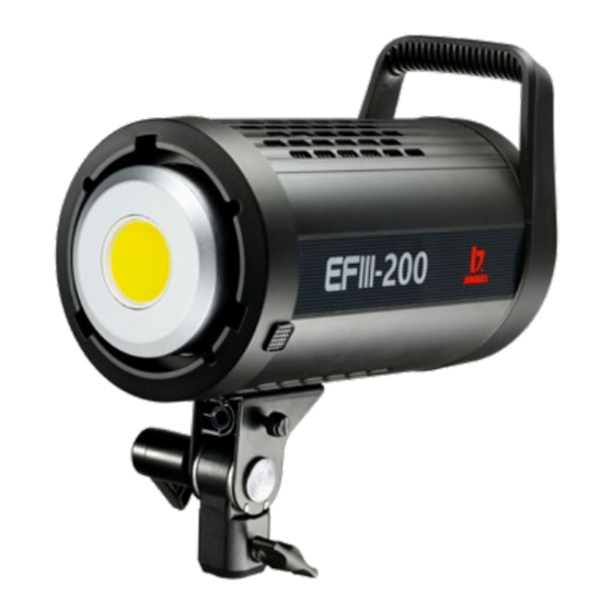 Jinbei EFIII-200 Manual