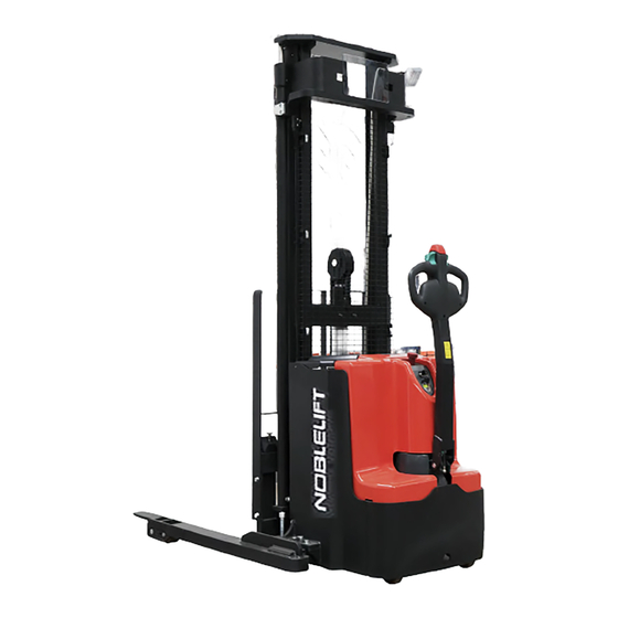 Noblelift PS35/44 Electric Stacker Manuals