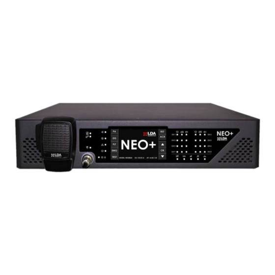 Lda audio tech NEO+ Manuals | ManualsLib