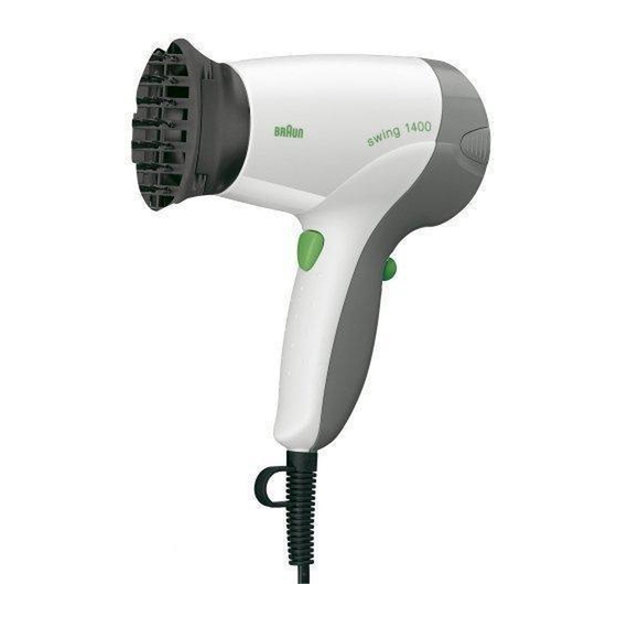 Braun B 1200 Use Instructions