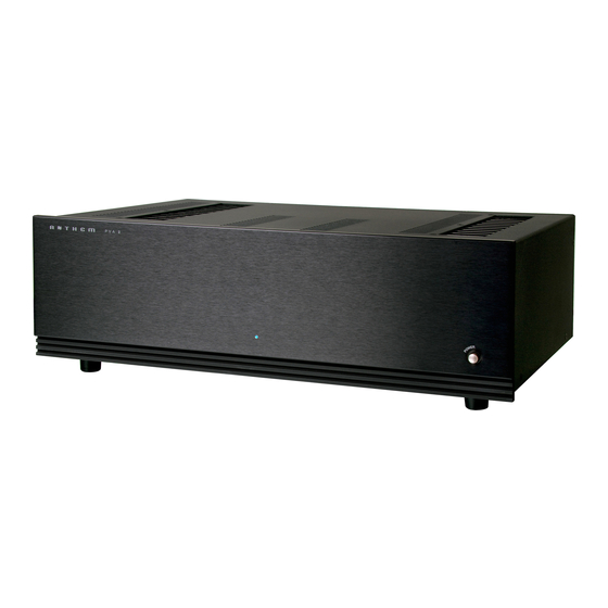 Anthem PVA 2 Specifications