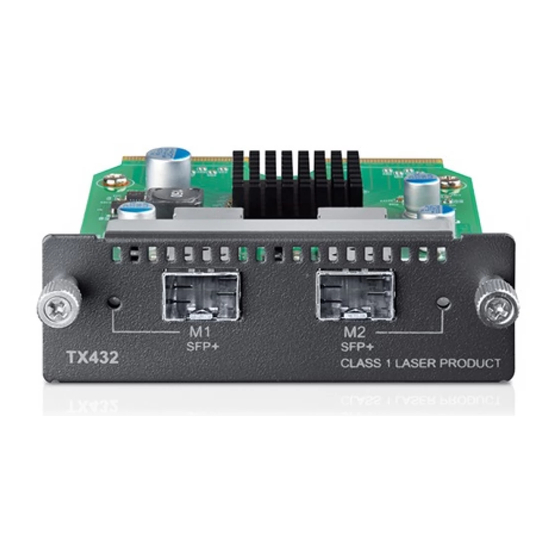 TP-Link JetStream TX432 Installation Manual