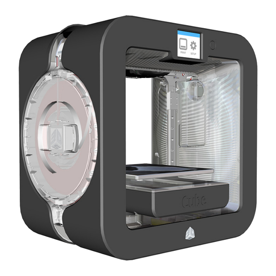 3D Systems CUBE Quick Start Manual