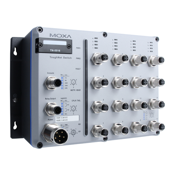 Moxa Technologies ToughNet Switch TN-5500 series User Manual