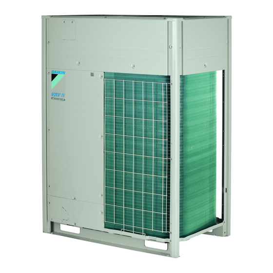 Daikin RXYTQ8T7YF Installation And Operation Manual