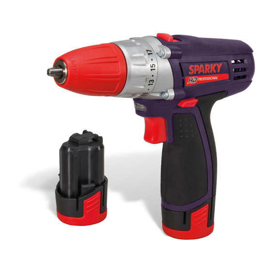 Sparky Group BR2 10.8Li HD Manuals