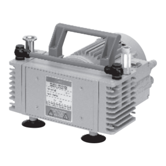 User Manuals: vacuubrand ME 2 Diaphragm Pump