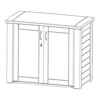 Rubbermaid 1T00 Assembly Instructions Manual