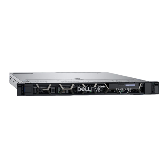 Dell EMC PowerScale F600 Installation Manual