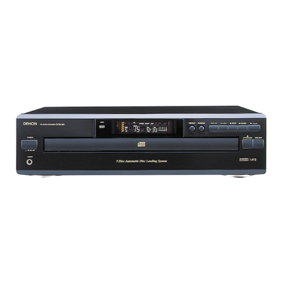 Denon DCM-280 Specifications