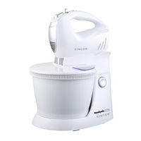 Singer HSM-3040 HANDY MIX 2 IN 1 Instruction Manual