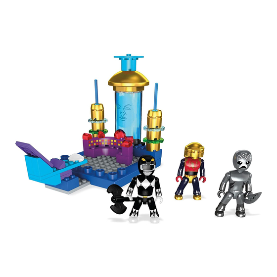 Mega Construx SABAN'S Power Rangers Manual