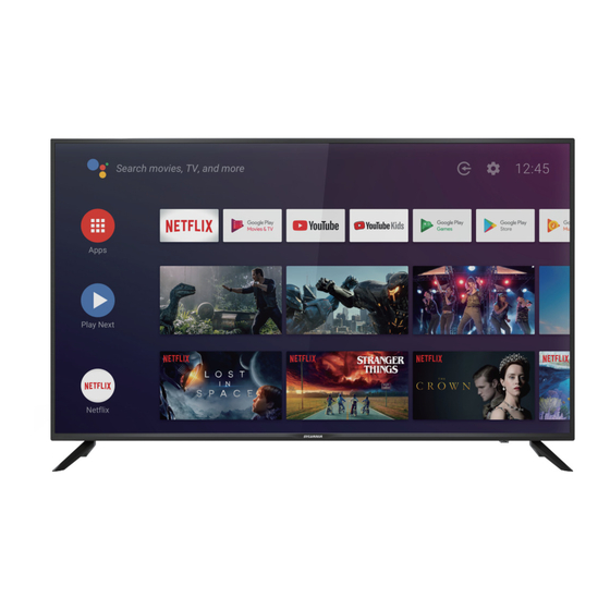 User Manuals: Osram Sylvania SL551ANU LED TV