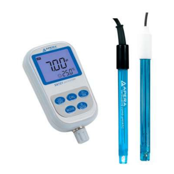 Apera Instruments SX721 User Manual