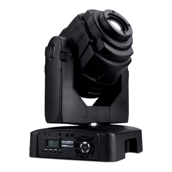 ProLights CROMOSPOT250 User Manual
