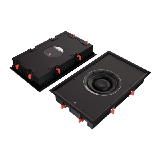 Dali PHANTOM IW SUB S-100 Installation Manual