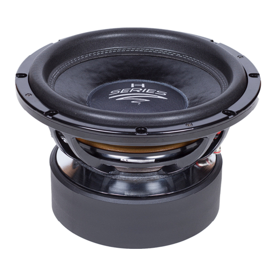 Audio System HELON H 12 Series User Manual