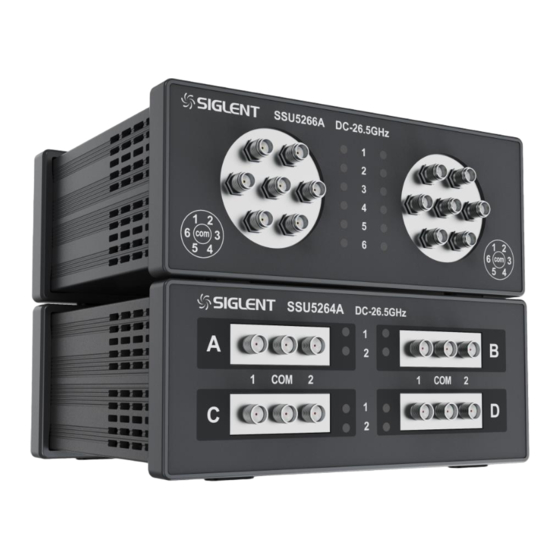 SIGLENT SSU5000A Series User Manual