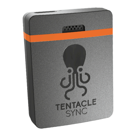 Tentacle Sync SYNC E Manuals