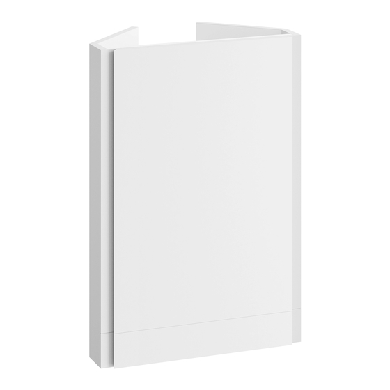 HiB NOVUM RIVUS N24FSCRMWH Fitting Instructions Manual