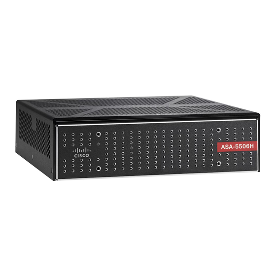 Cisco ASA 5506H-X Manual