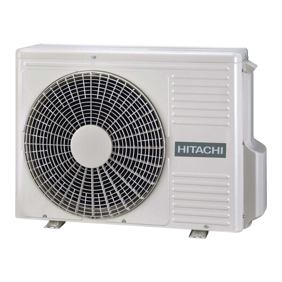Hitachi UTOPIA ES Series Installation And Operation Manual
