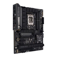 Asus TUF GAMING Z790-PRO WIFI Quick Start Manual
