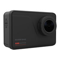 Kaiser Baas X500 Quick Start Manual