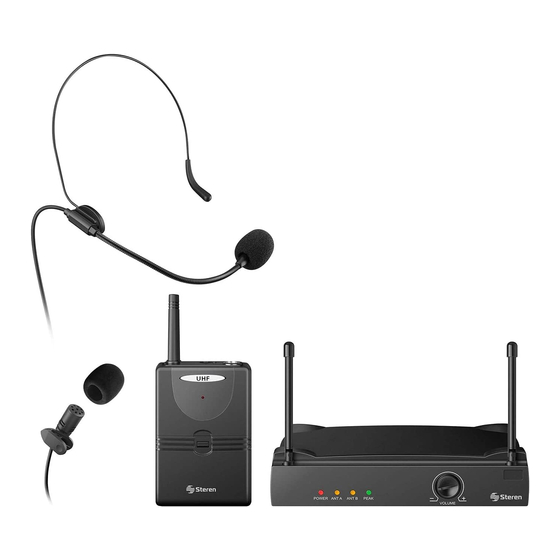 Steren WR-804UHF Instruction Manual