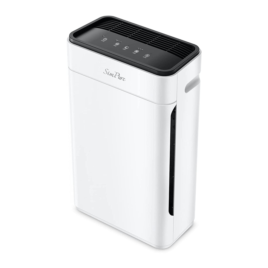 Simpure air purifier manual discount