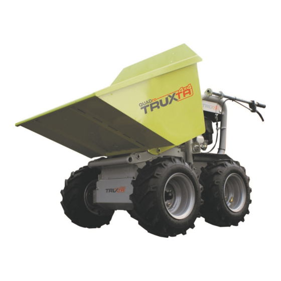 Truxta QUADro Q300G Operator's Manual & Parts List
