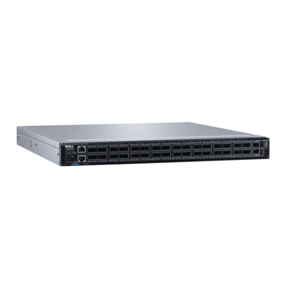Dell EMC PowerSwitch Z9100–ON Installation Manual