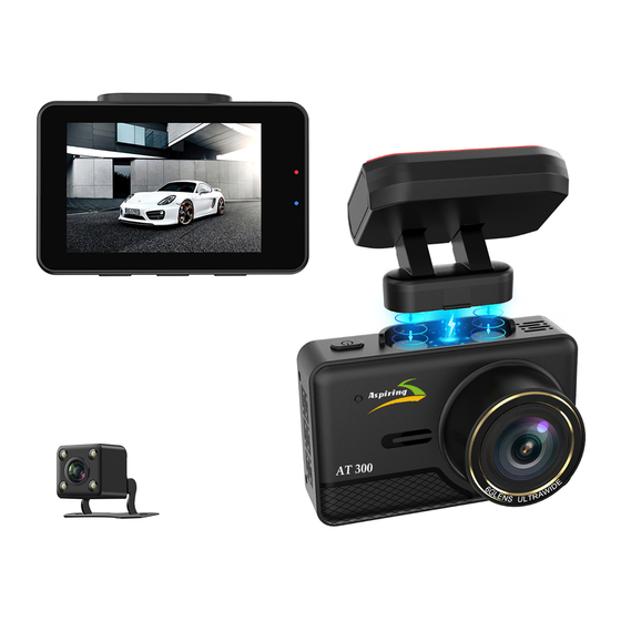 User Manuals: Aspiring AT 300 Car DVR