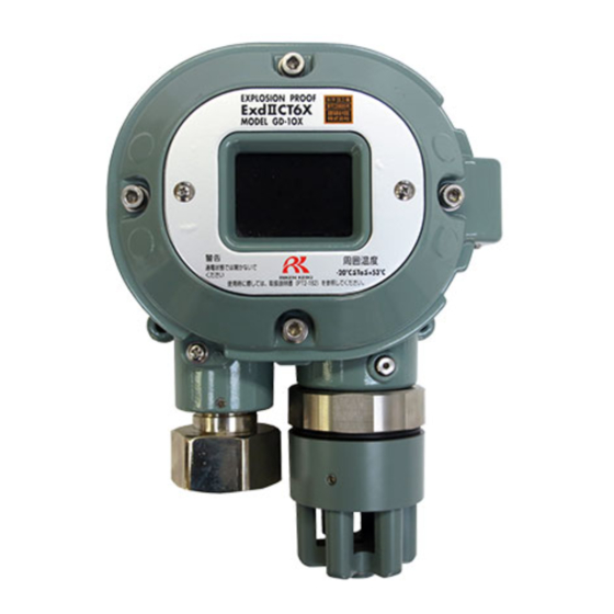 Riken Keiki GD-1DOX-AS Manuals
