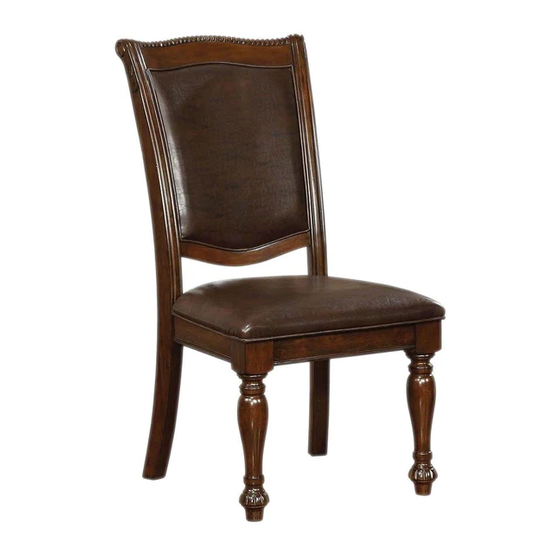 Furniture of America CM3350SC-2PK Assembly Instructions Manual