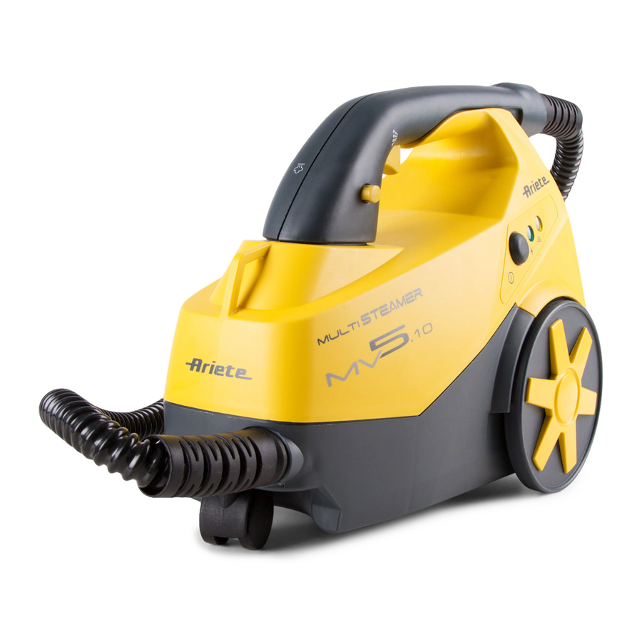 ARIETE MULTIVAPORi MV5.10, 4143 - Steam Cleaner Manual