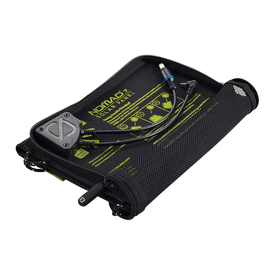 Goalzero NOMAD 7 User Manual