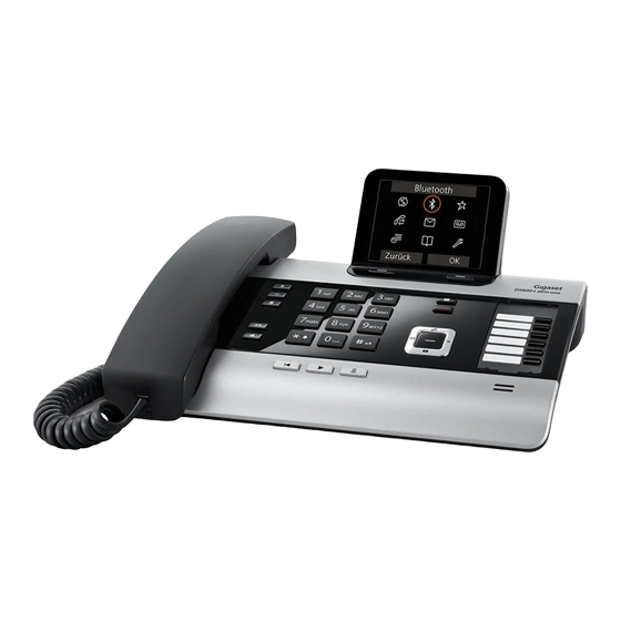 Gigaset DX800 A Manual