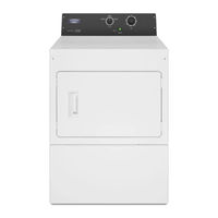 Maytag MDE20PDFGW Installation Instructions Manual