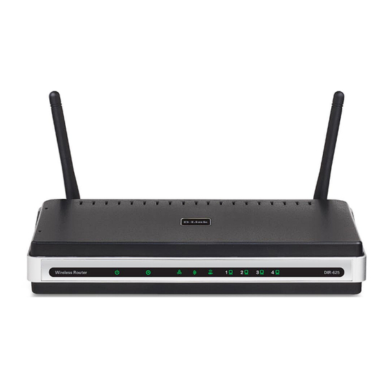 D-Link DIR-625 - RangeBooster N Router Wireless User Manual