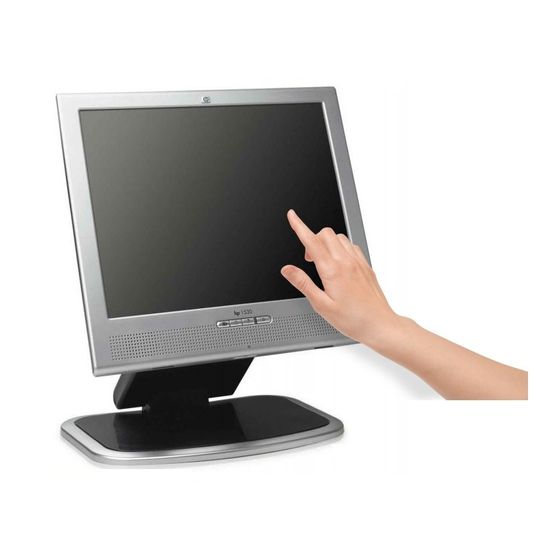 HP L1530 - LCD Flat Panel Monitor Manuals