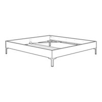 IKEA ENGAN BED FRAME QUEEN Instructions Manual
