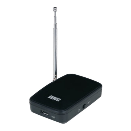 August DVB-T405 User Manual