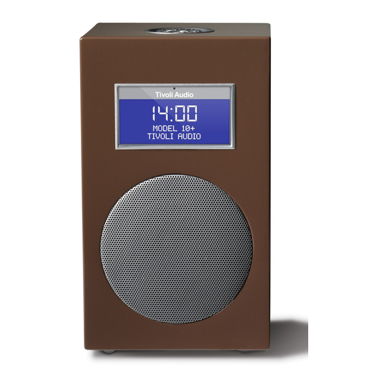 Tivoli Audio 10+ Owner's Manual