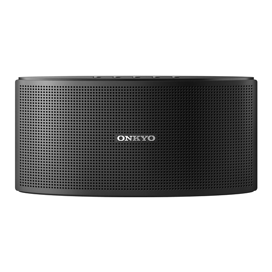 Onkyo X3 User Manual