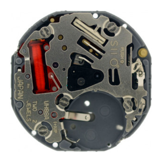 TMI Products VH8 series Quartz Watch Manuals